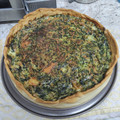 El cooksnap de ghaniatreides cuando hizo Quiche de espinacas a los cuatro quesos.