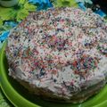 El cooksnap de Analía Rodríguez cuando hizo Crema chantilly para decorar tortas.