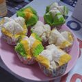 Cooksnap dari Nha Purnama untuk resep Bolu kukus mekar motif semangka🍉