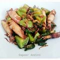 Cooksnap dari Dapoer Andini untuk resep Cumi asin cabe ijo