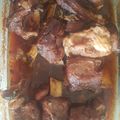 El cooksnap de Cova Meskita cuando hizo Costillas de ternera asadas al horno super tiernas y jugosas.
