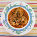 El cooksnap de Ricardo Alberto cuando hizo Merluza en salsita con gambas 🐟🦐.