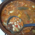 El cooksnap de Karol Santamaria Camacho cuando hizo Alubias blancas en salsa cremosa.