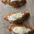 Cooksnap de Aux douceurs de Gaelle sur la recette Croissant béchamel jambon