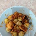 Cooksnap dari Bunda Wafie untuk resep Balado telur puyuh dan udang