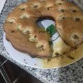 El cooksnap de Carlos Cordoba cuando hizo Budín banana split 🍌.
