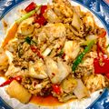 รูป Cooksnap ของ KhunKeang Paisithmongkol เมื่อเขาทำ เนื้อปูผัดผงกะหรี่