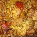 El cooksnap de Eduardo cuando hizo Tutos de Pollo a la Mostaza y Romero y verduras.