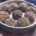 El cooksnap de Paloma cuando hizo Cocadas de cacao y garbanzo.