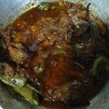 Ssmf Farhan's cooksnap of when they made Mutton Koaela Karhae.