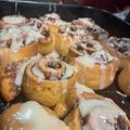 El cooksnap de Gabriela Arin cuando hizo Cinnamon Rolls.