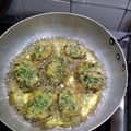El cooksnap de alejandra cuando hizo Bocadito de hojas de rabanito.