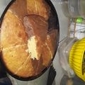 El cooksnap de Cristina Carisimo cuando hizo Bizcochuelo mármolado.