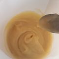 El cooksnap de Marisol cuando hizo Crema pastelera.