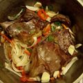 El cooksnap de Horacio cuando hizo Vacio a la cacerola.