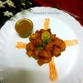 Sheela Biswas 's cooksnap of when they made চিকেন পকোড়া (chicken pakoda recipe in bengali).