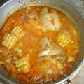El cooksnap de Isabella Gualteros cuando hizo Sudado de pollo.