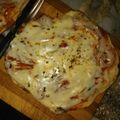 El cooksnap de sofia gomez cuando hizo Pizza a la sartén.
