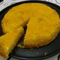 El cooksnap de Emilio R. cuando hizo Torta invertida de naranjas.