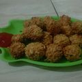 Cooksnap dari Ita Dwi purwati untuk resep Bola Rambutan Tahu Mie