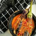 Cooksnap dari Nirastorytummy untuk resep 🍆🍆🍆Pecak Terong Kuah Santan