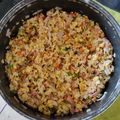 El cooksnap de Víctor Adolfo Re Sanabria cuando hizo Arroz frito casero.