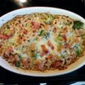 Pkajirian's cooksnap of when they made Toni's Baked Bacon Mac & Cheese.