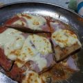 El cooksnap de mariel Alegre cuando hizo Matambre a la pizza con papas al horno y ensalada.