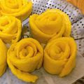 Asta Chen 的 南瓜饅頭、玫瑰花饅頭「蓬鬆柔軟有彈性」 cooksnap