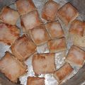 El cooksnap de Laura Mecilla cuando hizo Criollitos de Margarina.