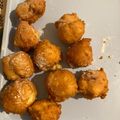 Renáta Németh-Haág Cooksnap-ja, amikor elkészítette a(z) Gluténmentes, tejmentes gyors fánkocskák receptet.