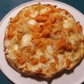 El cooksnap de Daniela Roldan cuando hizo Tarta de calabaza, queso y cebolla.