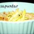 El cooksnap de Gema la gaditana cuando hizo Crema de coliflor y manzana.