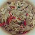 Cooksnap dari Putri Indrasari untuk resep Tumis Taoge Bakso Sederhana