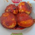 Cooksnap dari Aulia Luthfi Anna untuk resep Telur bumbu merah (hintalu masak habang)