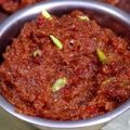 Sundra का कुकस्नैप जब उन्होंने गाजर का हलवा(gajar ka halwa recipe in hindi) बनाया था।