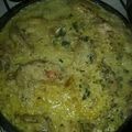 El cooksnap de Peace cuando hizo Pollo con crema de champiñones.