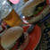 El cooksnap de Feña A. Muñoz cuando hizo Hamburguesas caseras.