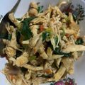 Cooksnap dari Citra untuk resep Simply food series : Ayam Suwir daun Kemangi