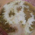 Cooksnap dari popoz zz untuk resep Bubur kacang ijo lembut, mekar, harum
