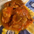 El cooksnap de Noelia cuando hizo Pollo con salsa de tomate, pimiento y cebolla (cocina vasca).