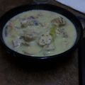 El cooksnap de Gabii Pereyra cuando hizo Cazuela de pollo y champiñones.