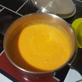 El cooksnap de Fatimilla cuando hizo Crema de calabaza.