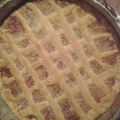 El cooksnap de Noli cuando hizo Pasta frola de membrillo con coco.