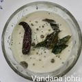 Vandana Johri का कुकस्नैप जब उन्होंने नारियल चना दाल की चटनी (Nariyal Chanadal Chutney recipe in Hindi) बनाया था।
