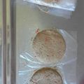 El cooksnap de Feeer Sol cuando hizo Hamburguesas de lentejas, morrón y cebolla ❤️.