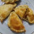 El cooksnap de Maria Fatima Correa cuando hizo Empanadas de Zapallo chía y lino. (vegetarianas).