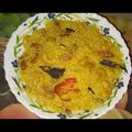 Archana Nath's cooksnap of when they made বাসন্তী পোলাও (Basanti Pulao recipe in Bengali).