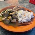 El cooksnap de Juan Carlos Rivera cuando hizo Carne de puerco en salsa verde.