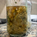 El cooksnap de Flavia Mustafa cuando hizo Berenjenas al escabeche.